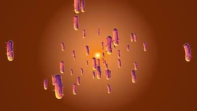 细胞DNA元素红色视频的预览图